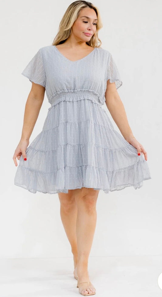 Cloud Nine Tiered Dress