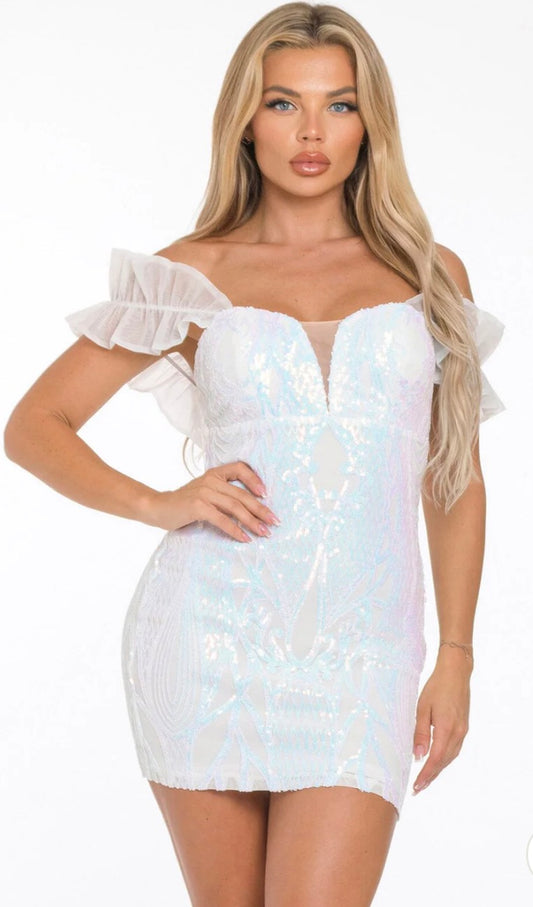 Take Your Shoes Off Mini Dress