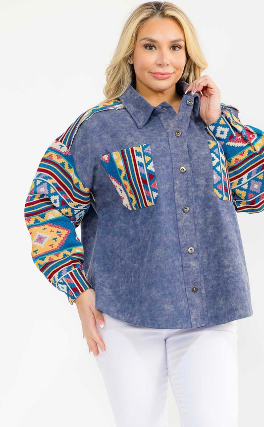 Wander Free Denim Shirt