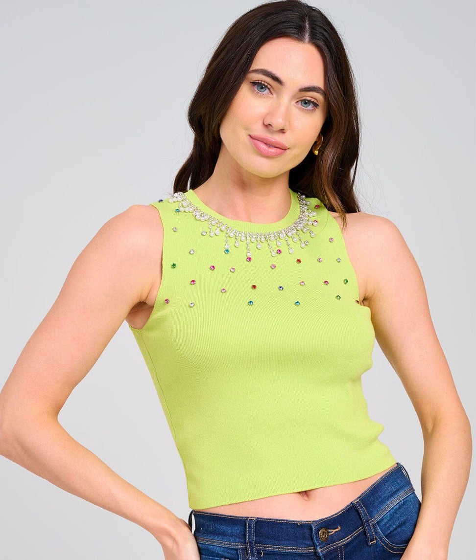 So Make The Friendship Bracelets Cropped Tank