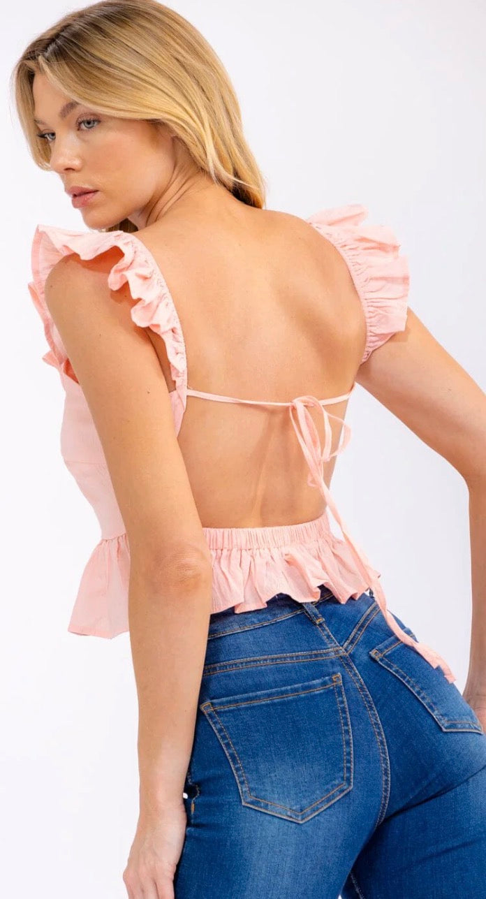 Love Story Ruffle Top