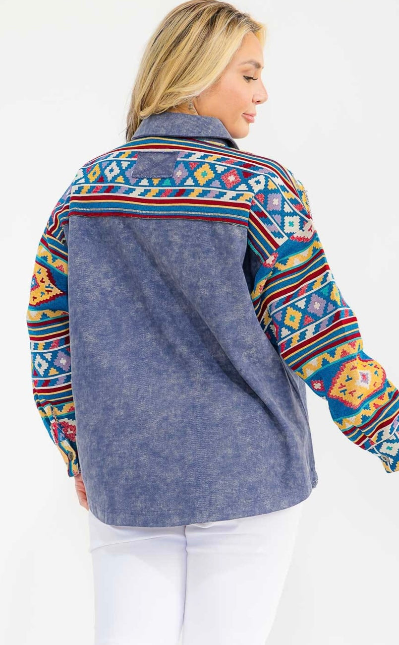 Wander Free Denim Shirt