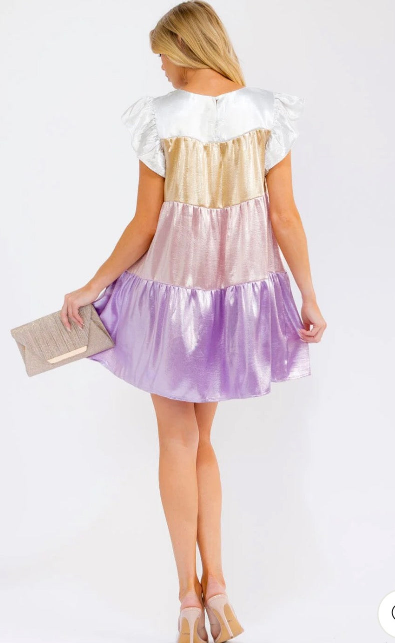 Sugar Plum Shine Dress