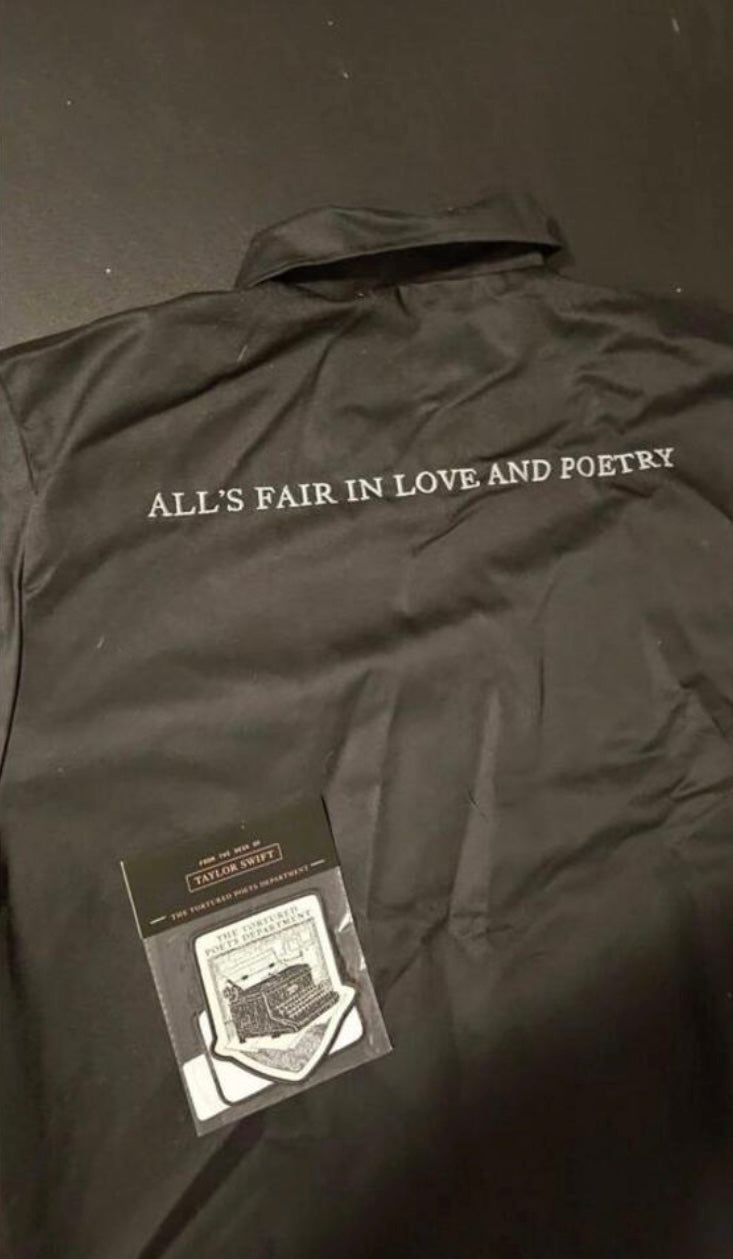 Taylor Swift
TTPD jacket and patches set 2XL