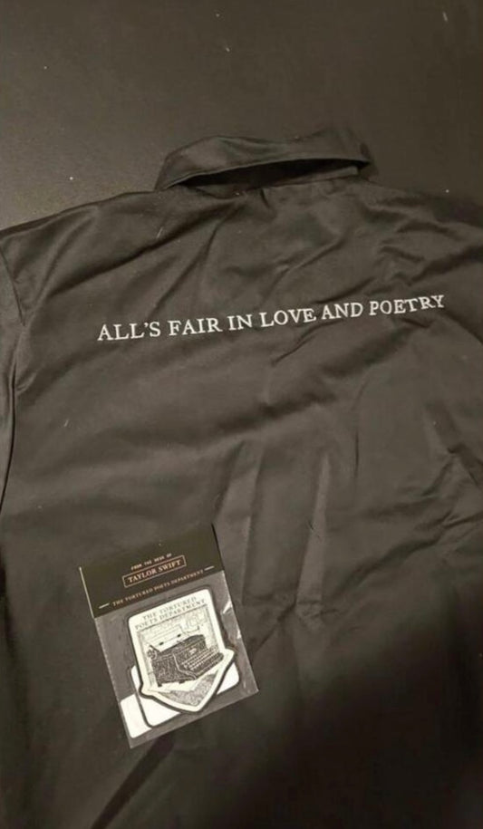 Taylor Swift
TTPD jacket and patches set 2XL