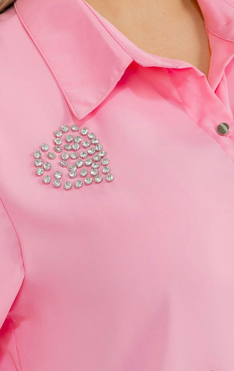 Blush Crush Heart Shirt
