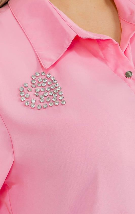Blush Crush Heart Shirt