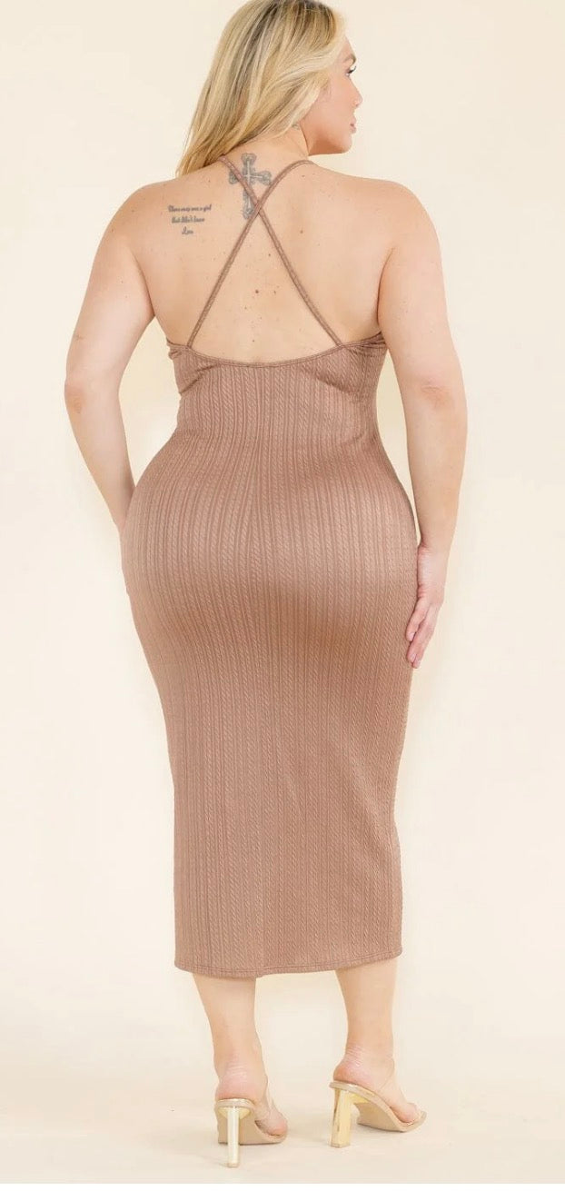 Caramel Curve Dress
