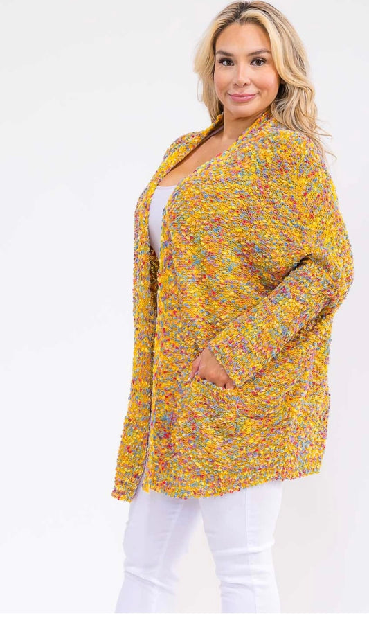 Autumn Confetti Knit Cardigan